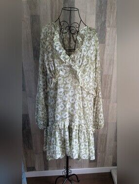 Lovely Grey Dress NWT Xl